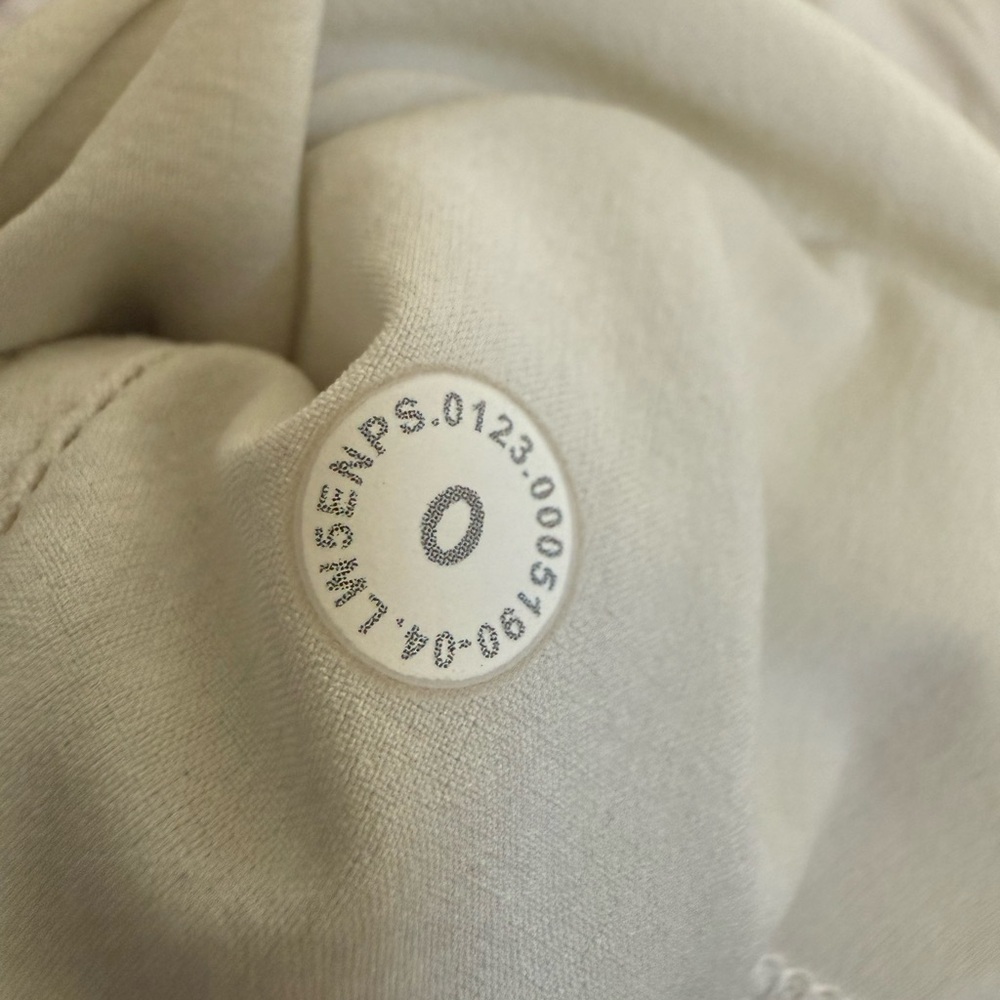 Lululemon Stretch High-Rise Jogger Pant 28” – Bone Color – Size 0 - Picture 9 of 9